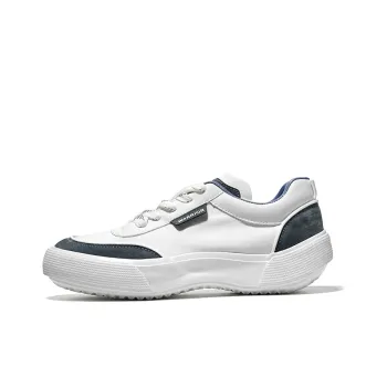Warrior Anti Slip Wear Resistant Low Top Canvas Shoes Unisex Dark Blue