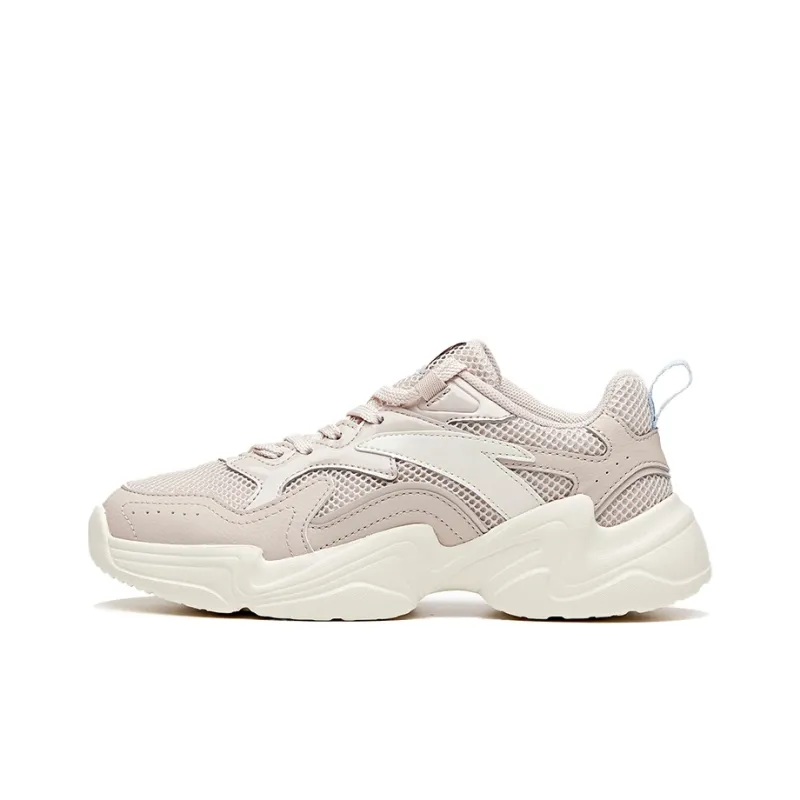 ANTA Chunky Sneakers Women's Low Top Lotus Gray-0