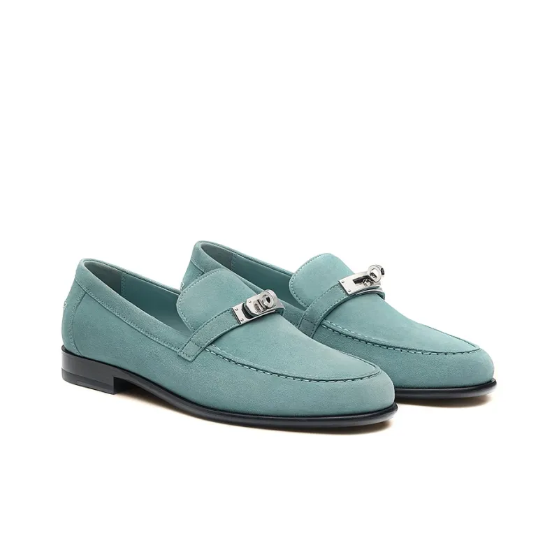 HERMES Destin Casual Single Shoes Women's Aqua Green-2
