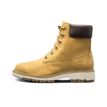 Timberland 6 Inch Lucia Way Wide Fit Boots 'Wheat Nubuck' Women's