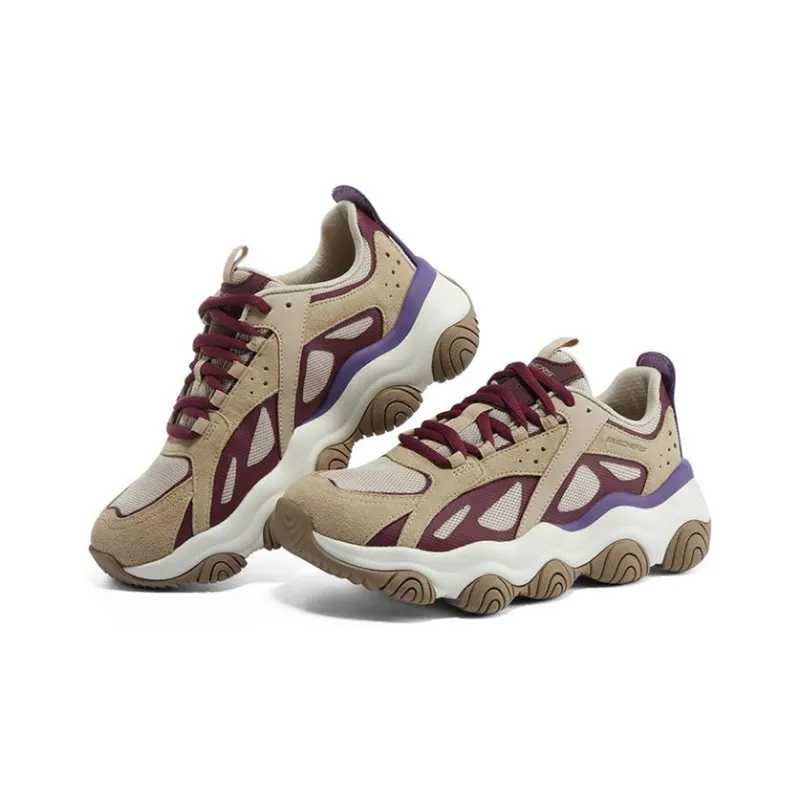 Skechers Rover X 'Beige Purple' Women's-2