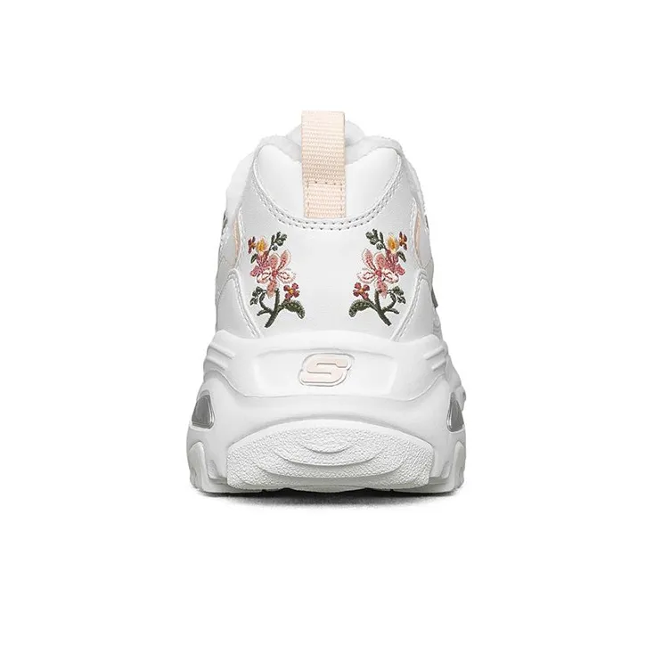 Skechers D'lites 1.0 'White Floral' Women's-3