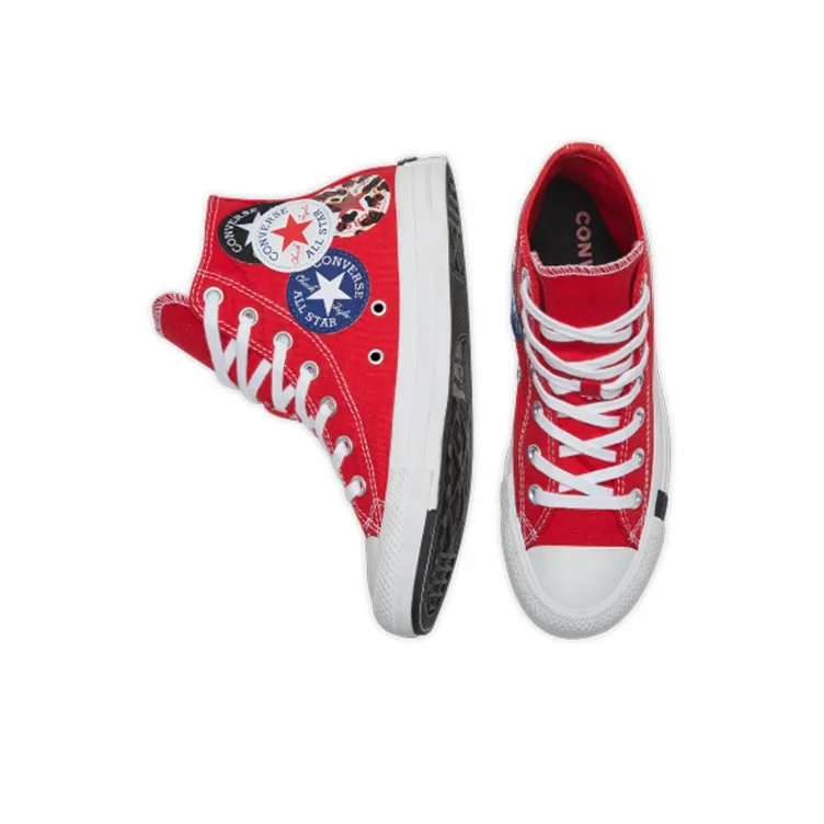 Converse Chuck Taylor All Star Hi Logo Play University Red-3