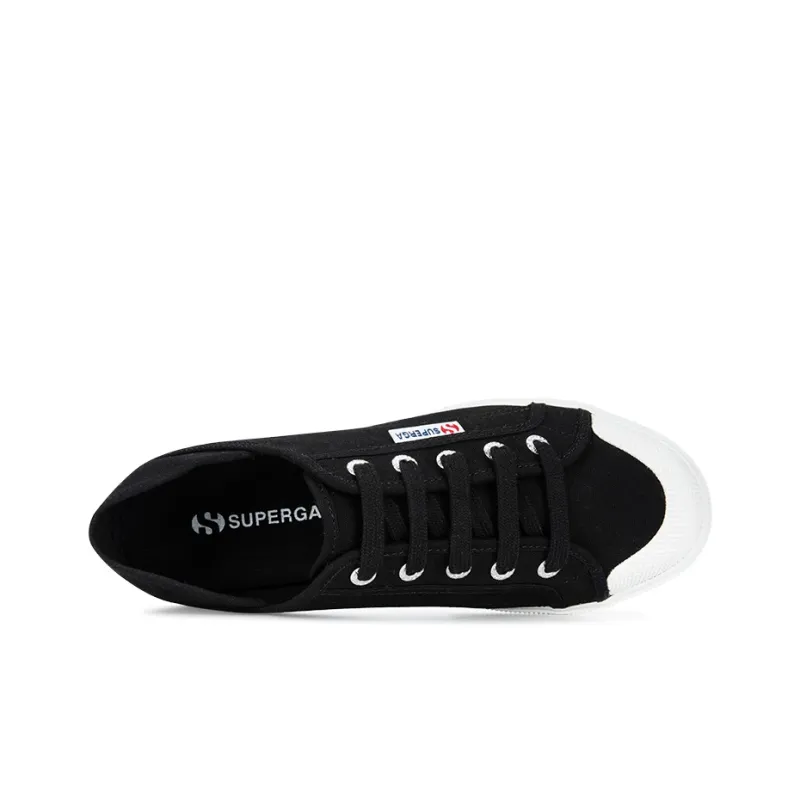SUPERGA Canvas Shoes Women's Low Top Black-2