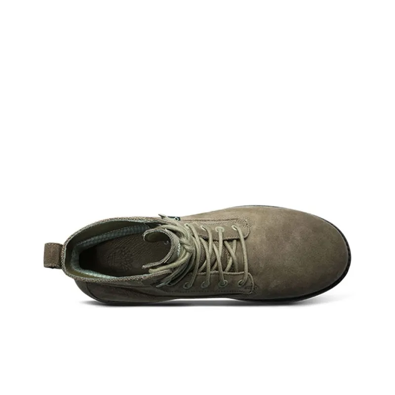 Timberland 6 Inch Premium Waterproof Vibram Wide Fit Boots 'Olive Green'-1