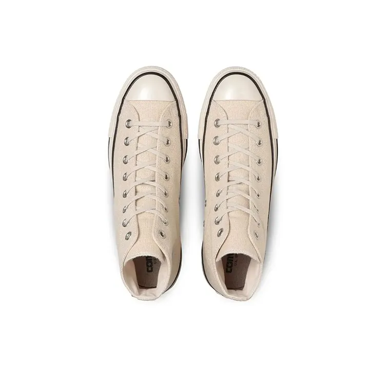 Converse Chuck Taylor All Star US Hi Durable Breathable High-Top Canvas Shoes Unisex Khaki-3
