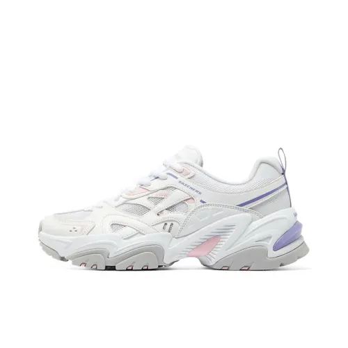 Skechers Stamina V2 Chunky Sneakers Women's Low-Top White/Pink/Purple