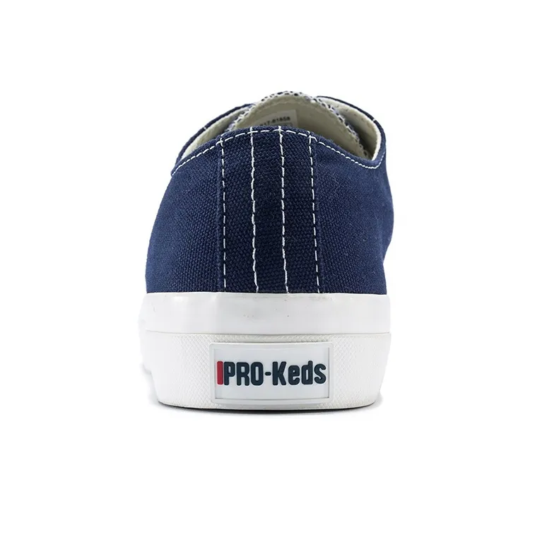 Keds Canvas Shoes Unisex Low Top Navy Blue-4