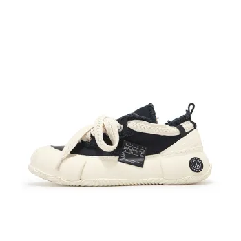 VESSEL G.O.P. 2.0 MARSHMALLOW Lows Durable Breathable Low Top Canvas Shoes Unisex Black