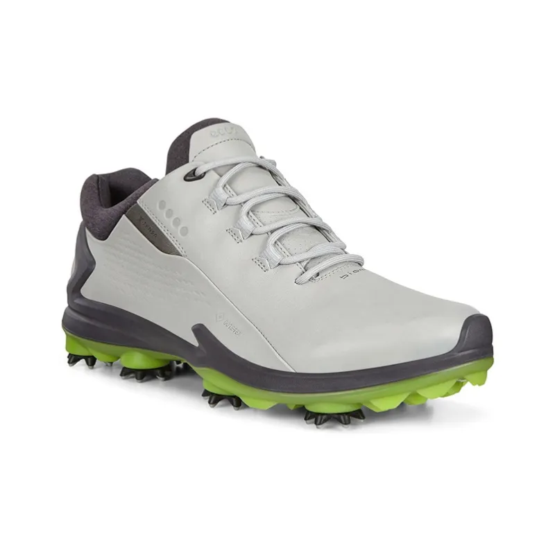 Ecco Biom G3 Low-Top Golf Shoes Men's Gray White-2