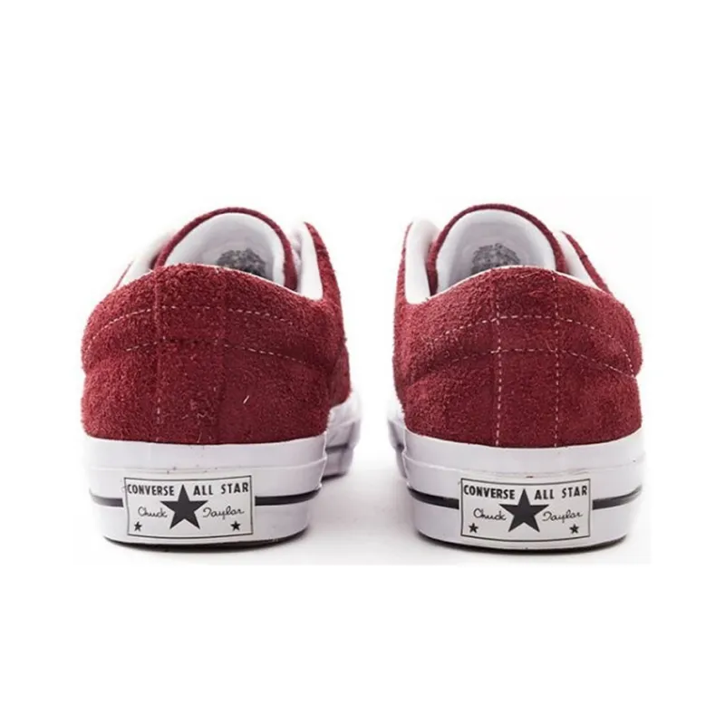 Converse One Star Suede Ox 'Deep Bourdeaux'-3