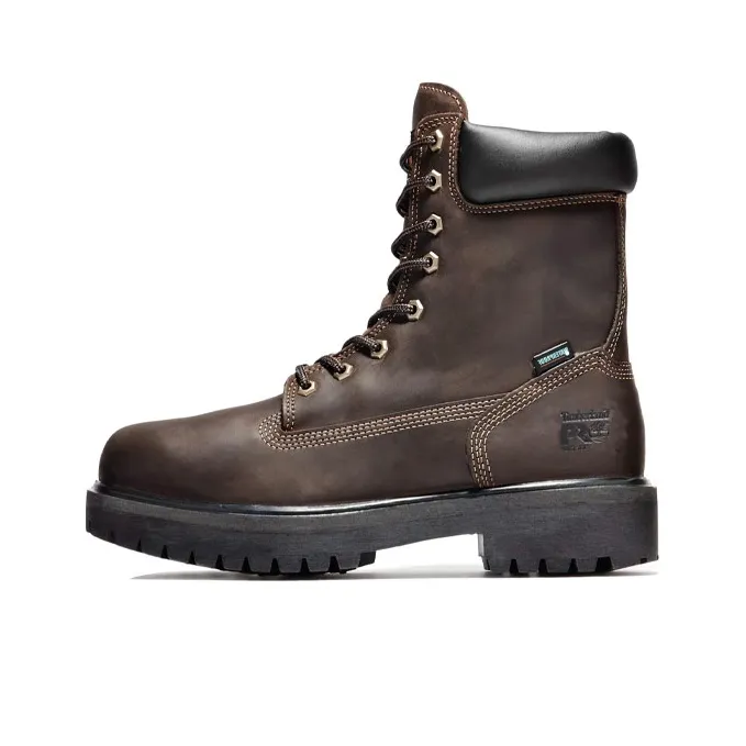 Timberland 8 Inch Pro Direct Attach Waterproof Boot 'Brown Oiled'-0