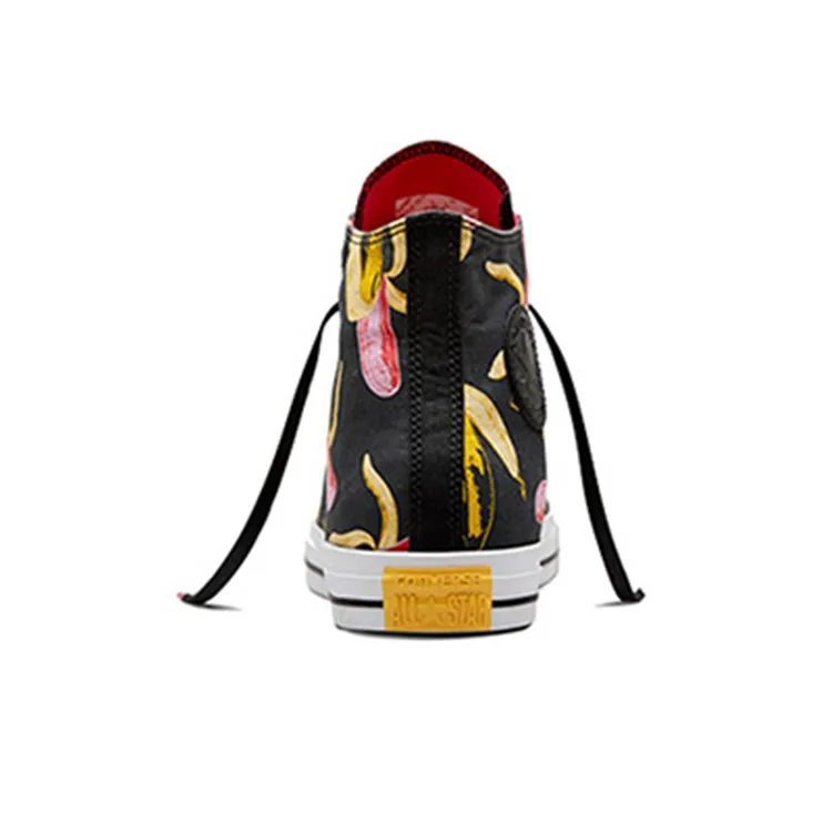 CLOT x Converse Chuck Taylor All Star Andy Warhol Canvas Shoes Unisex Black Multicolor-4