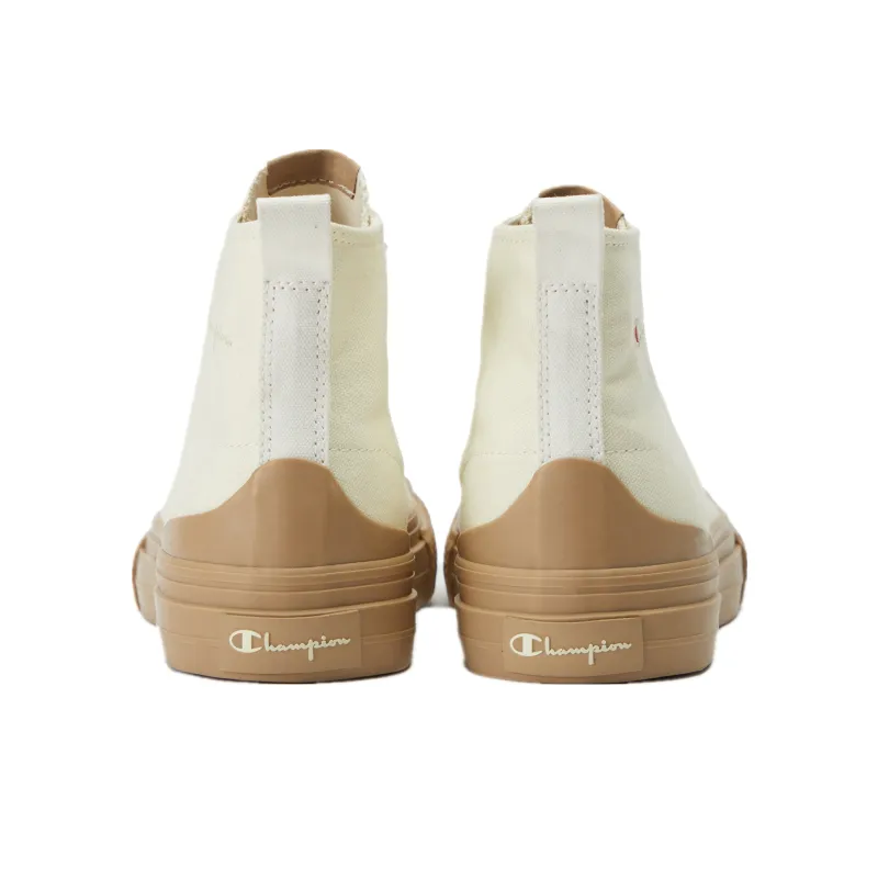 Champion Campus Canvas Shoes Unisex High-Top Beige-3