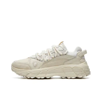 FILA FUSION Skyrunner Cushioning Anti Slip Wear Resistant Breathability Low Top Chunky Sneakers Men's Fragrant Snow