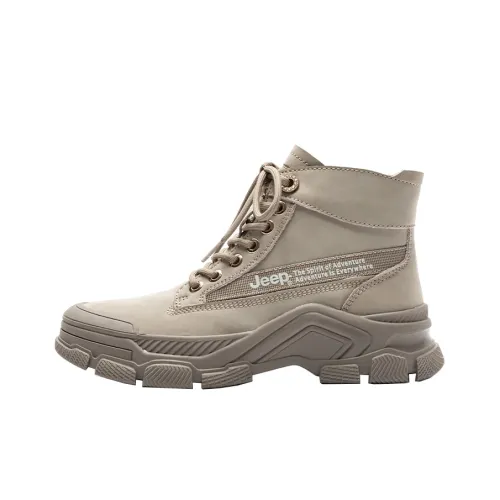 Jeep Outdoor Boots Women's Light Gray