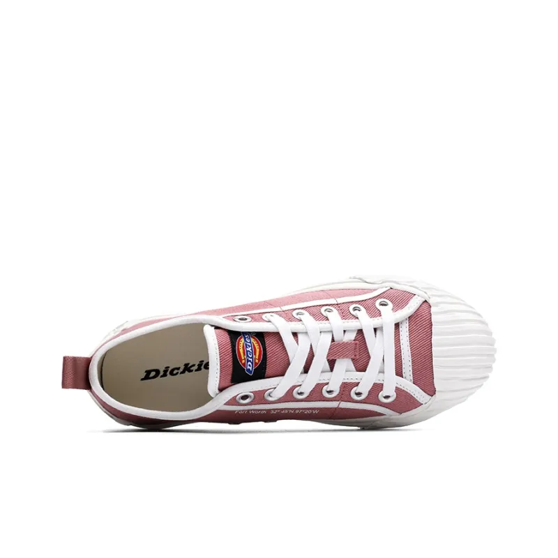 Dickies Canvas Shoes Women's Low Top Muddy Pink-2