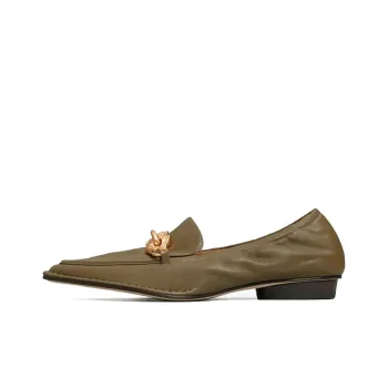 TORY BURCH Women's Casual Shoes Women's Low-Top Olive Green