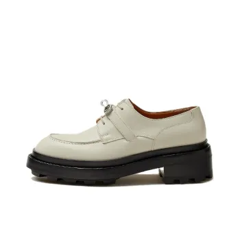 HERMES First Oxford Shoes Women's White