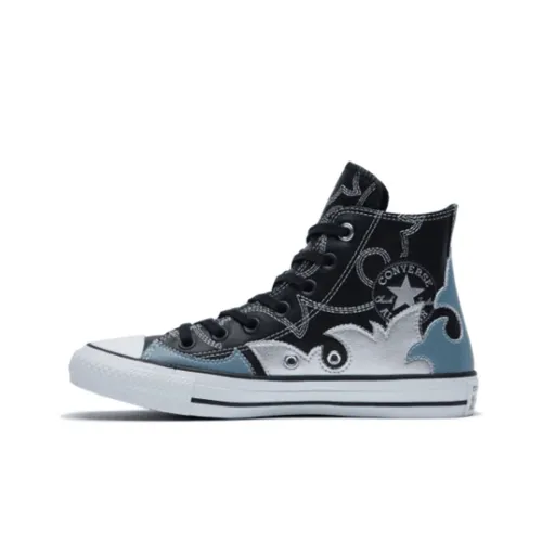 Converse Chuck Taylor All Star Canvas Shoes Women's High-Top Blue/Black