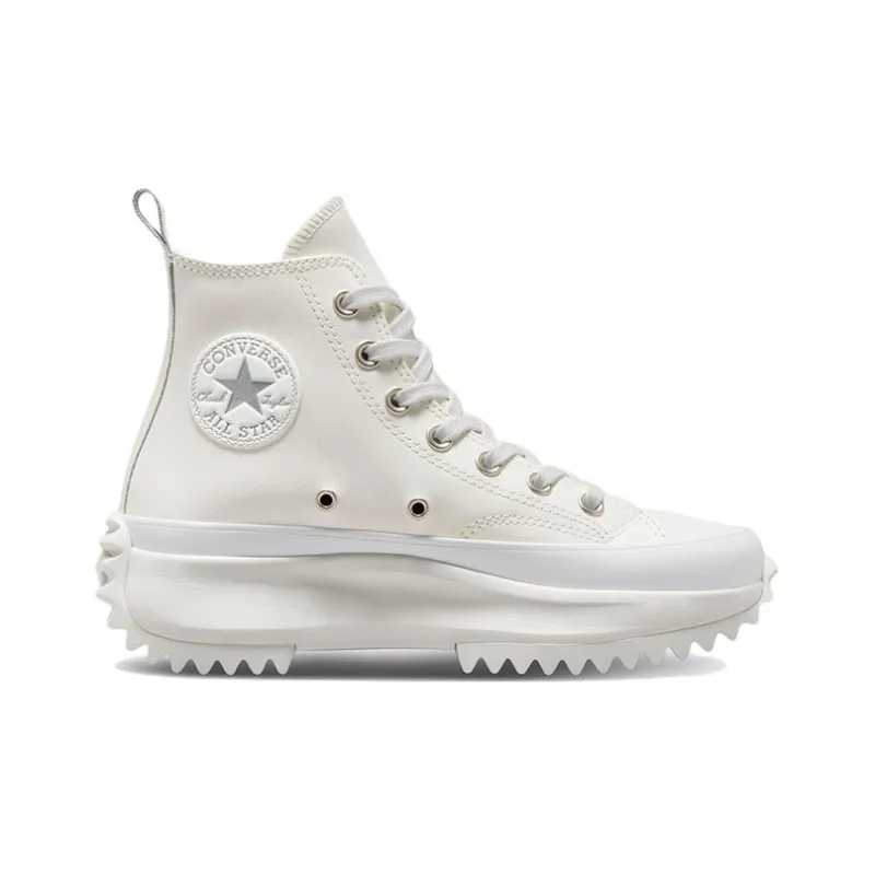 Converse Run Star Hike Platform Hi Iridescent Leather Vintage White-1