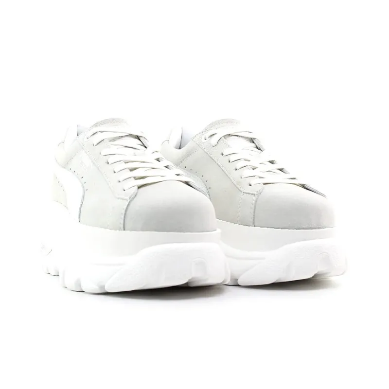 PUMA Buffalo London Suede White Women's-2