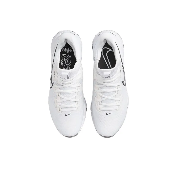 Nike Air Zoom Infinity Tour Golf White Black Wide-3