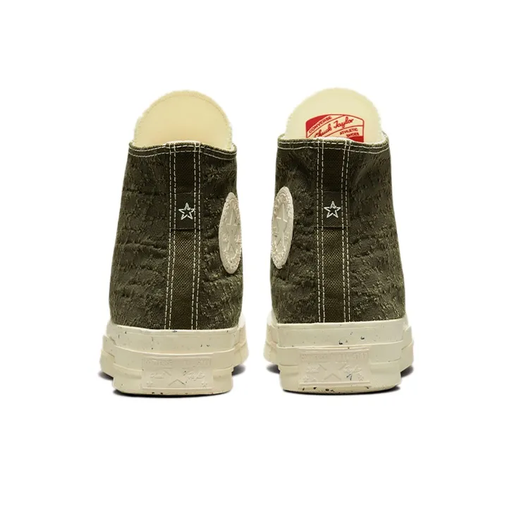 Converse Chuck Taylor All Star 1970s Sneakers White/Olive Women's-4