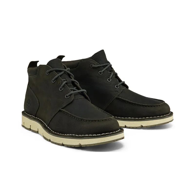 Timberland Westmore Moc Toe Chukka Boot 'Dark Olive Green'-2