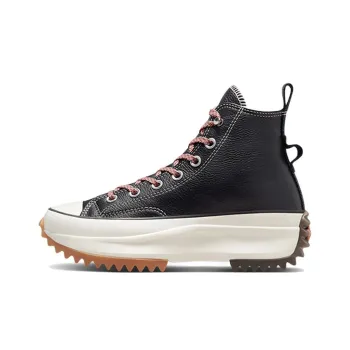 Run Star Converse Hike Platform High 'Black Egret Gum'