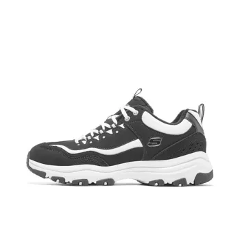 Skechers I Conik Oreo Cushioning Slip Resistant And Abrasion Resistant Low Top Chunky Sneakers Men's Black White