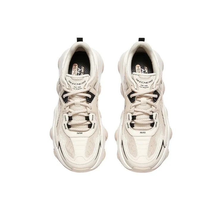 Skechers Rover X Chunky Sneakers Women's Low Top Beige-2