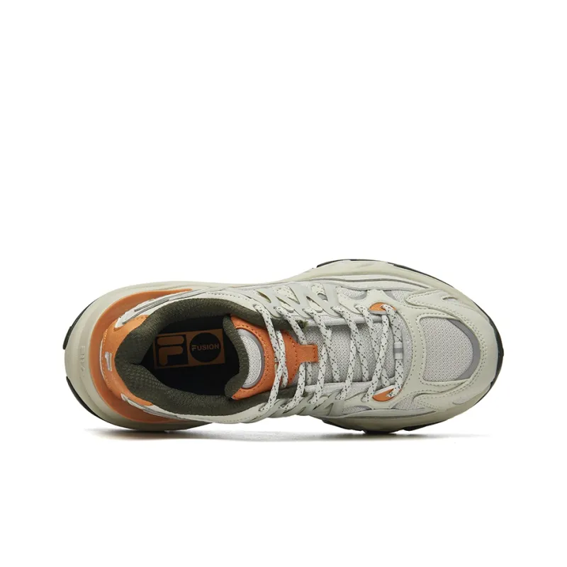 FILA FUSION Fishbone Chunky Sneakers Women's Low-Top Gray-2