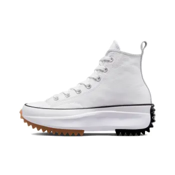 Converse Run Star Hike Hi Leather White Black