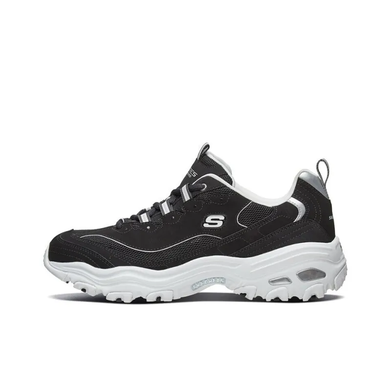 Skechers D'Lites 1.0 Low Running Shoes Black-0
