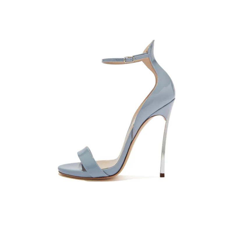 Casadei Cappa Blade Strap Sandals Women's Lime Gray-0