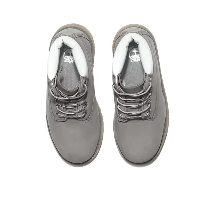 Timberland PREMIUM 6 Inch Abrasion Resistant Short Outdoor Boots Women's Gray-4