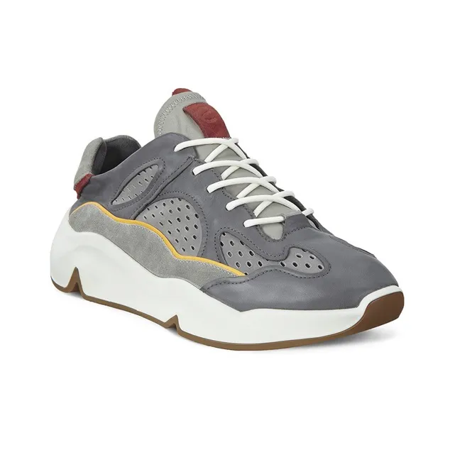 Ecco Tide Fun Low Top Chunky Sneakers Men's Gray-1