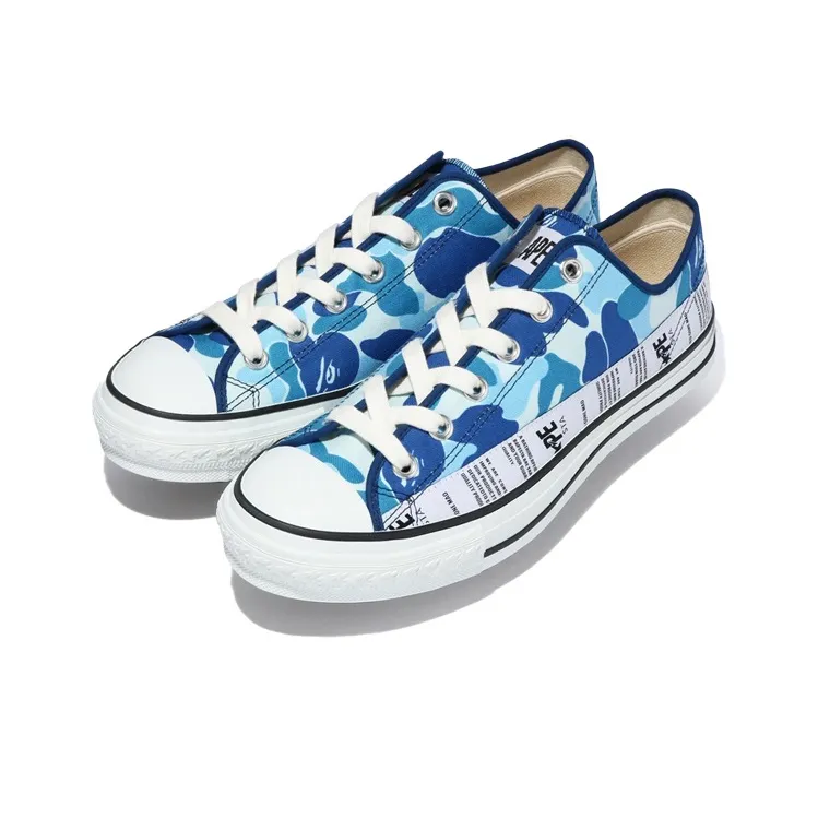 A BATHING APE Bape Abc Camo Ape Sta Low 'Blue'-2