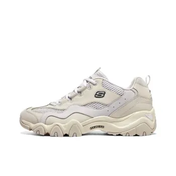Skechers D'LITES 2.0 2.0 Cushioned Wear Resistant Support Low Top Chunky Sneakers Men's Natural