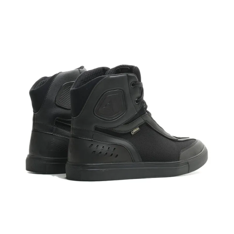 DAINESE Street Darker Gore Te Anti Slip Wear Resistant High Top Cycling Shoes Men's Black-2
