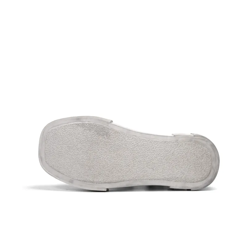 CROOKED CARD Low Top Canvas Shoes Unisex Black-6