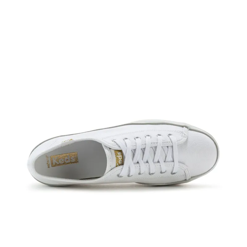 Keds Canvas Shoes Women's Low-Top White-3