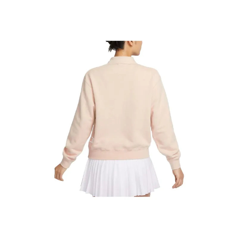 Nike Polo Shirts Women's Dune White-1