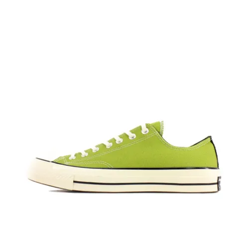 Converse 1970s Canvas Shoes Unisex Low-Top Mustard Green