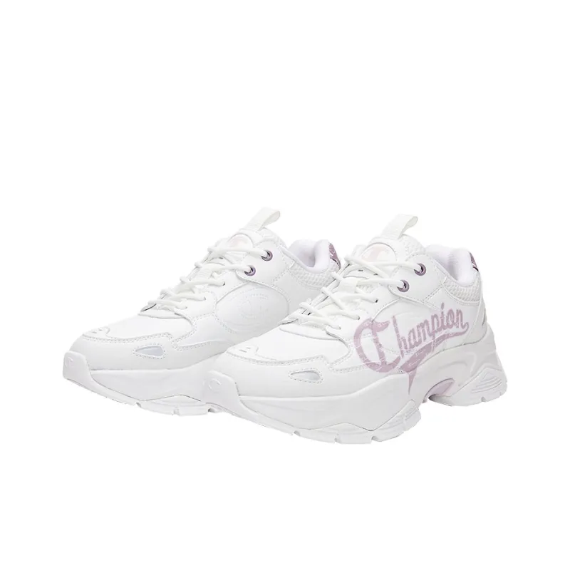 Champion Chunky Sneakers Women's Low Top Purple-1