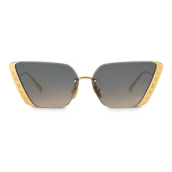 LOUIS VUITTON Z2173U Lv Moon Metal Square Sunglasses