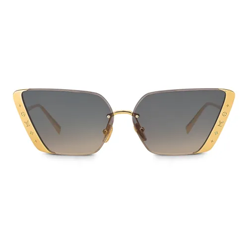 LOUIS VUITTON Z2173U Lv Moon Metal Square Sunglasses