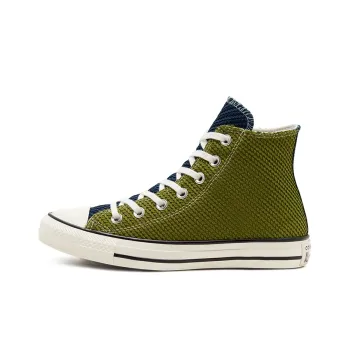 Converse Chuck Taylor All Star Runway Cable Yellow Green Hi Sneakers 'Green Yellow' Women's