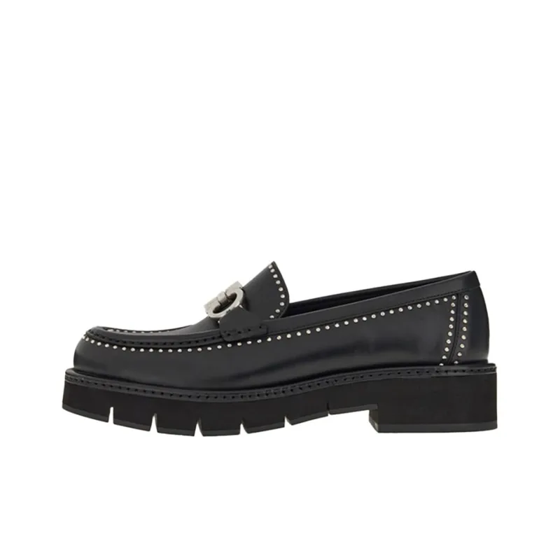 FERRAGAMO GANCINI Women's Casual Shoes Women's Black-0